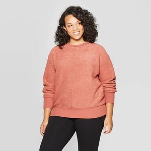 Ava Viv Textured Pullover Sweater 